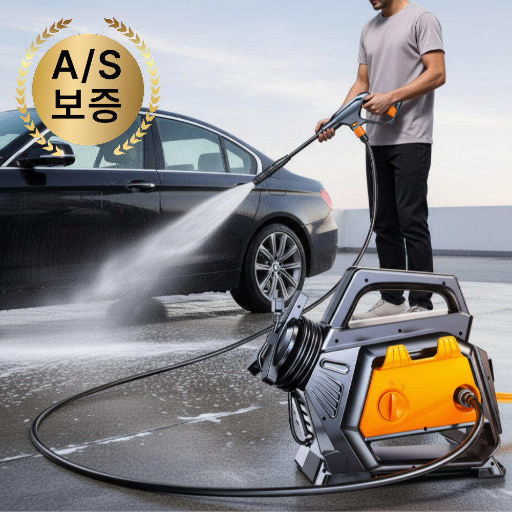 지오테크 휴대용 고압세척기 미니 고압세차기 고압분사기 고압세척건 가정용 고압 세척기건, 블랙, HYDRIX 베이직 10M 291,640원