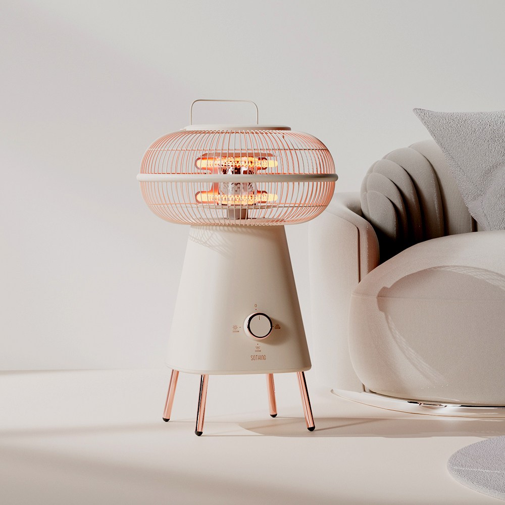 소싱 홈인테리어형 신개념 360도 무소음 탄소 전기난로 98,000원