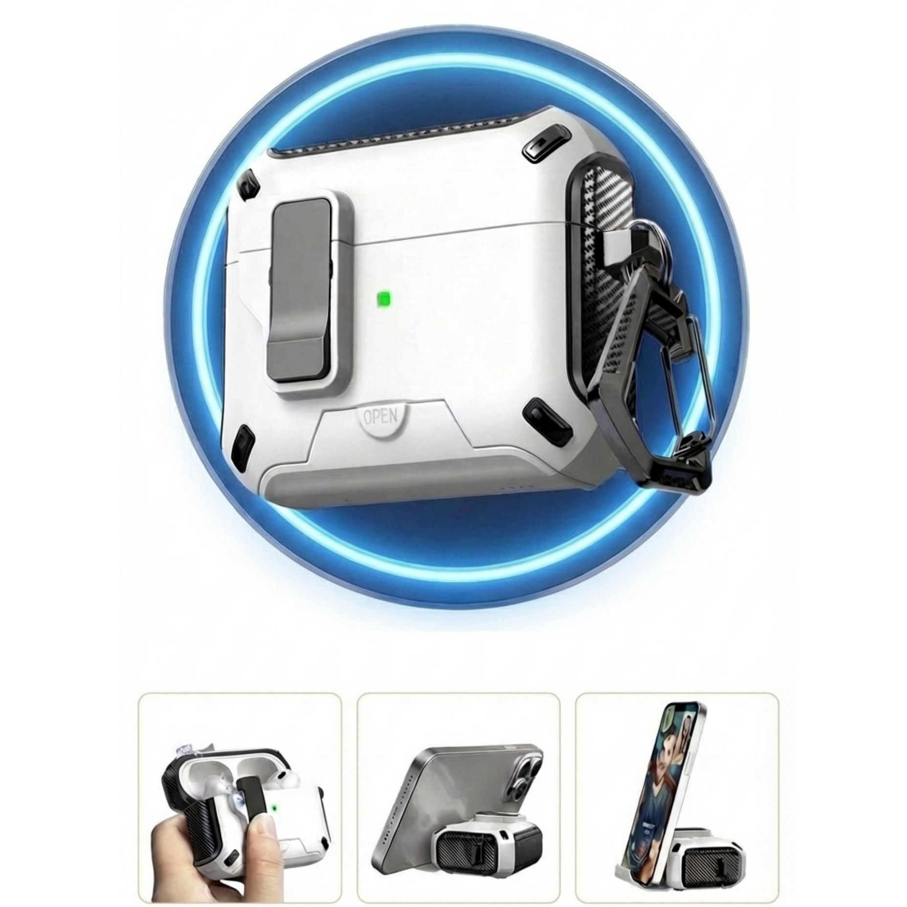 메트리컨 스탠드 기능 방진 방진 분실 방지 잠금 기능 자석 흡착 케이스 9,990원