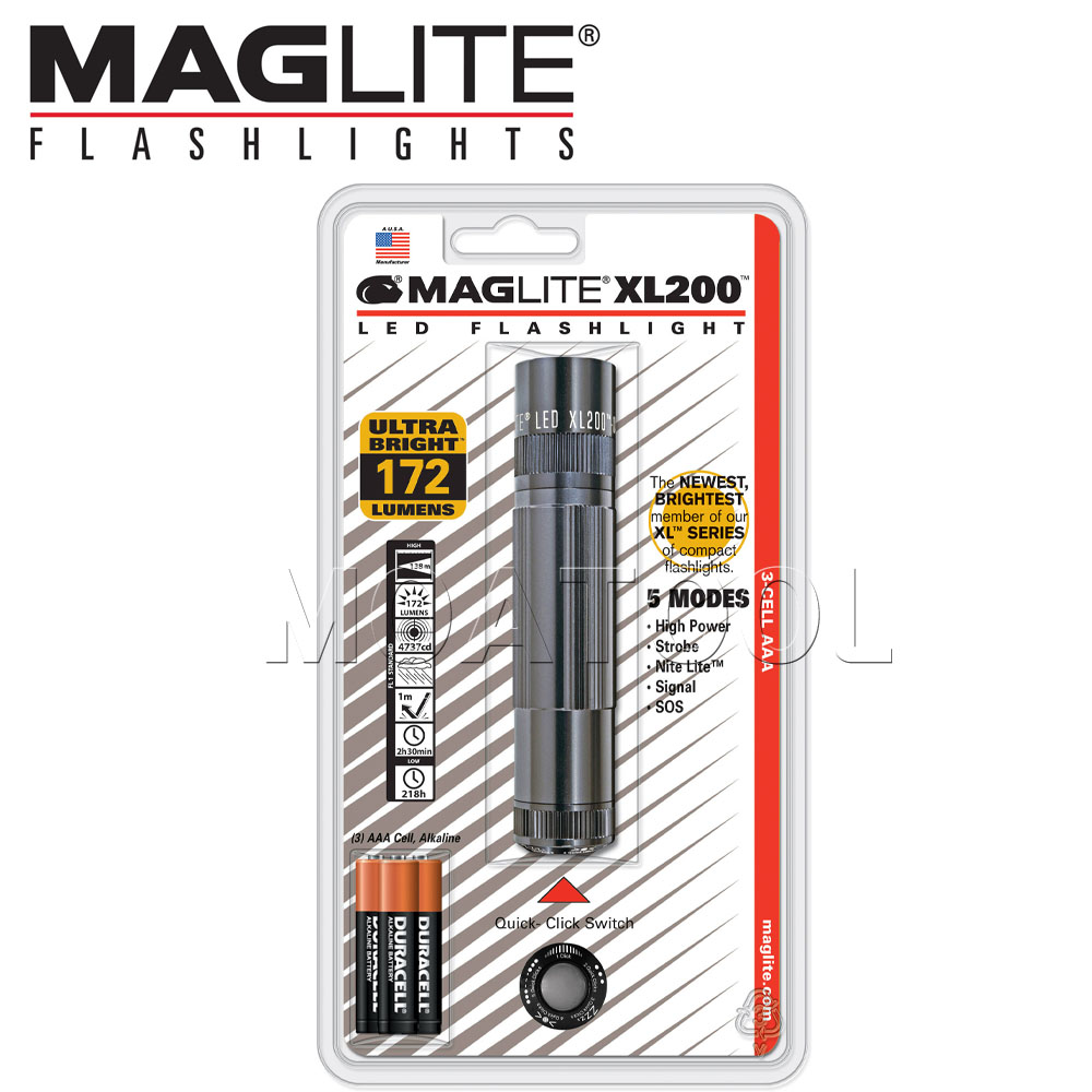 맥라이트XL200-S3016Y 검정 3Cell-AAA LED랜턴 라이트 후레쉬 손전등 블러스트포장 99,000원