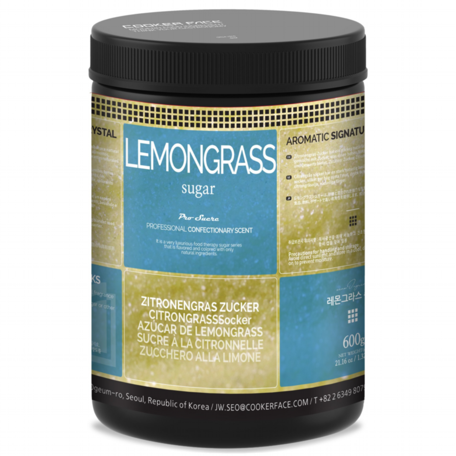 레몬그라스 슈가,설탕/ LEMONGRASS SUGAR 어메이징 슈가 시리즈, 1개, 600g 35,000원