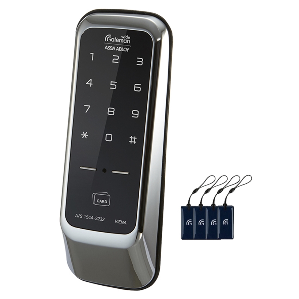 게이트맨 와이트 VIENA 도어록 + 카드키 4p 세트 자가설치 175,000원