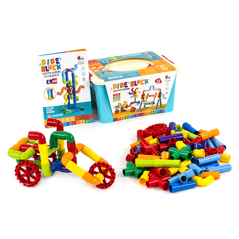 제노그로우 튜브링크블럭 파이프모양 작동완구 벌크블럭, 1개 18,900원