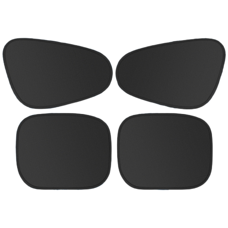 나은라이프 1초설치 정전식 차량햇빛가리개 4P, 1세트, 검정, 현재가 9,950원