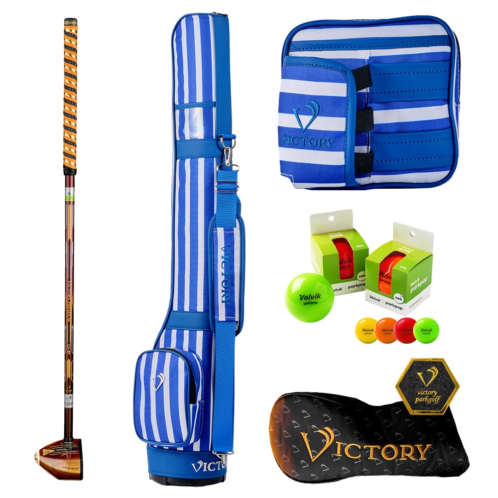 빅토리 프리미엄 파크골프채 LV-01 7종세트(파크골프채 골프백 파우치 볼빅공 볼마커 볼홀더 헤드커버) 1,535,000원
