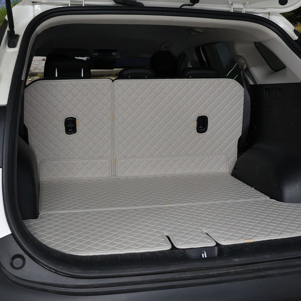 엔젤카매트 풀세트 스크래치 오염 방지 리얼핏 차박 퀼팅 트렁크매트 + 등받이 세트 42,000원