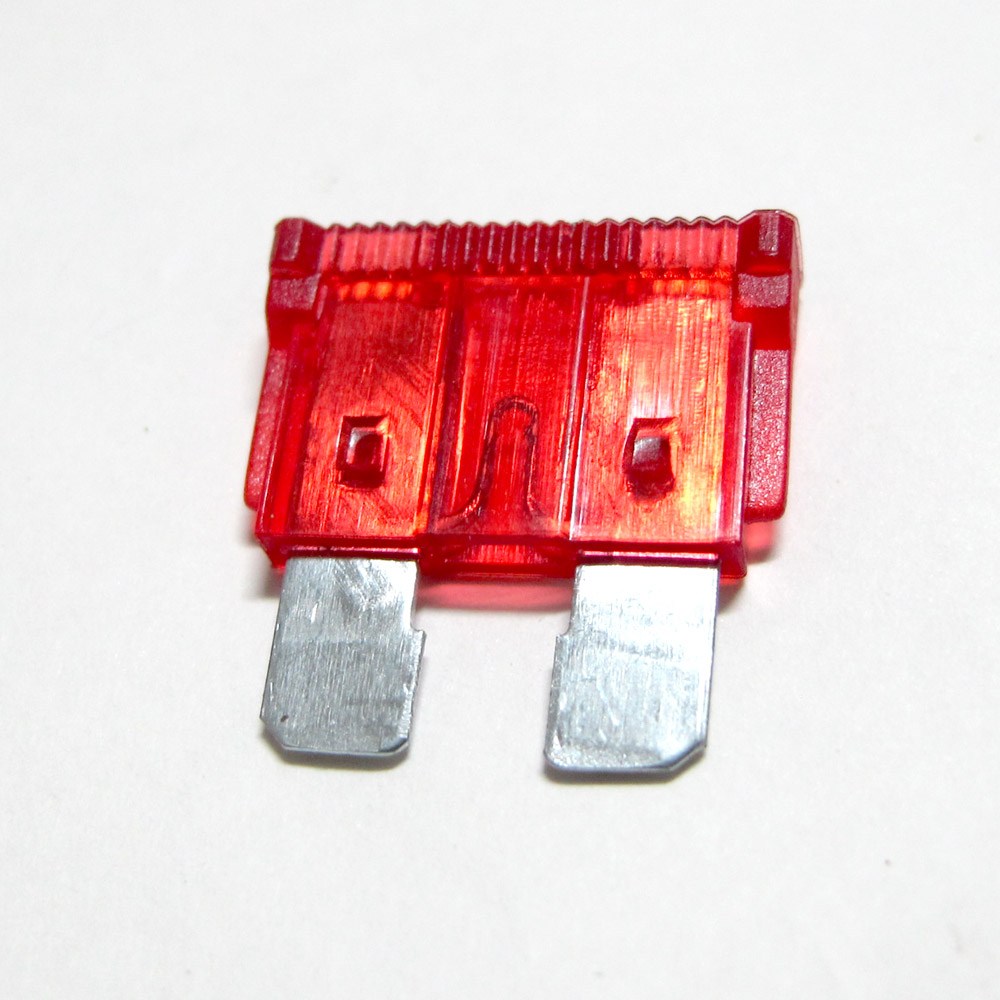 모터한 차량용 구형 휴즈 10A DIY 자동차 퓨즈 과전류 보호 과부하 전류 차단, 1개 100원