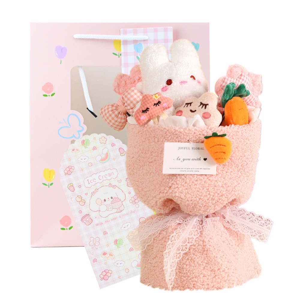 애니멀 인형 꽃다발 종이가방 세트 졸업 입학 학예회 생일 여자친구 선물 16,300원