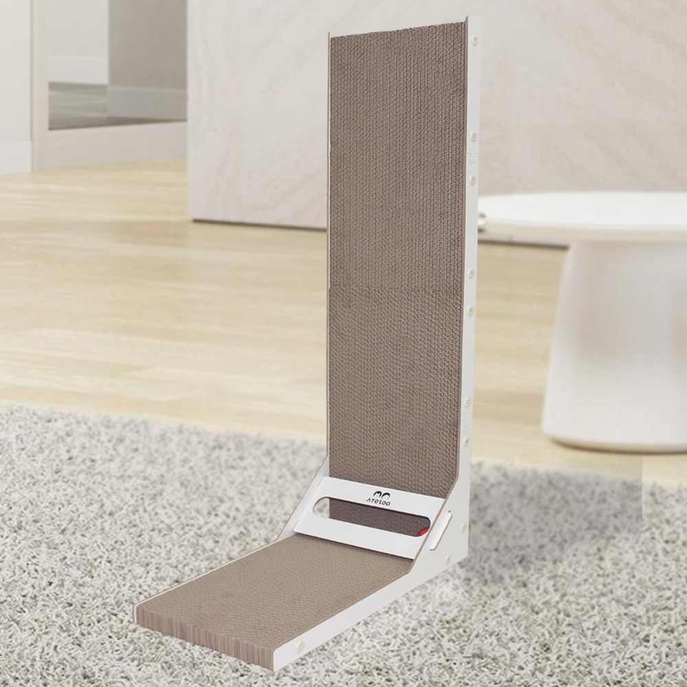 아토주 고양이 엘라인 수직 스크래쳐, 화이트, 1개 15,900원