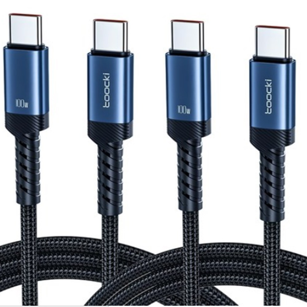 Toocki 단선 방지 E Marker 칩 100W C to C 타입 초고속 메탈 충전 케이블 7,790원