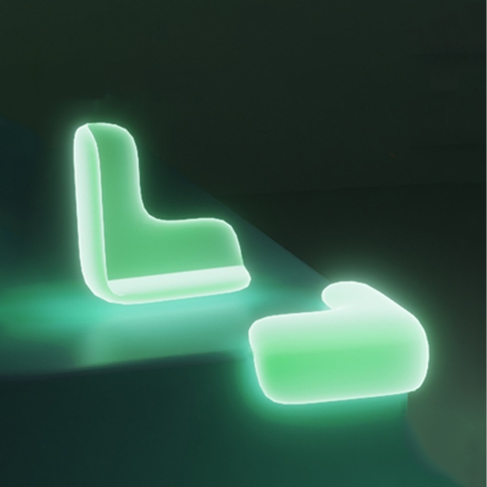 나인밸리 투명 모서리 보호대 코너 보호대, 투명, 12개 4,100원