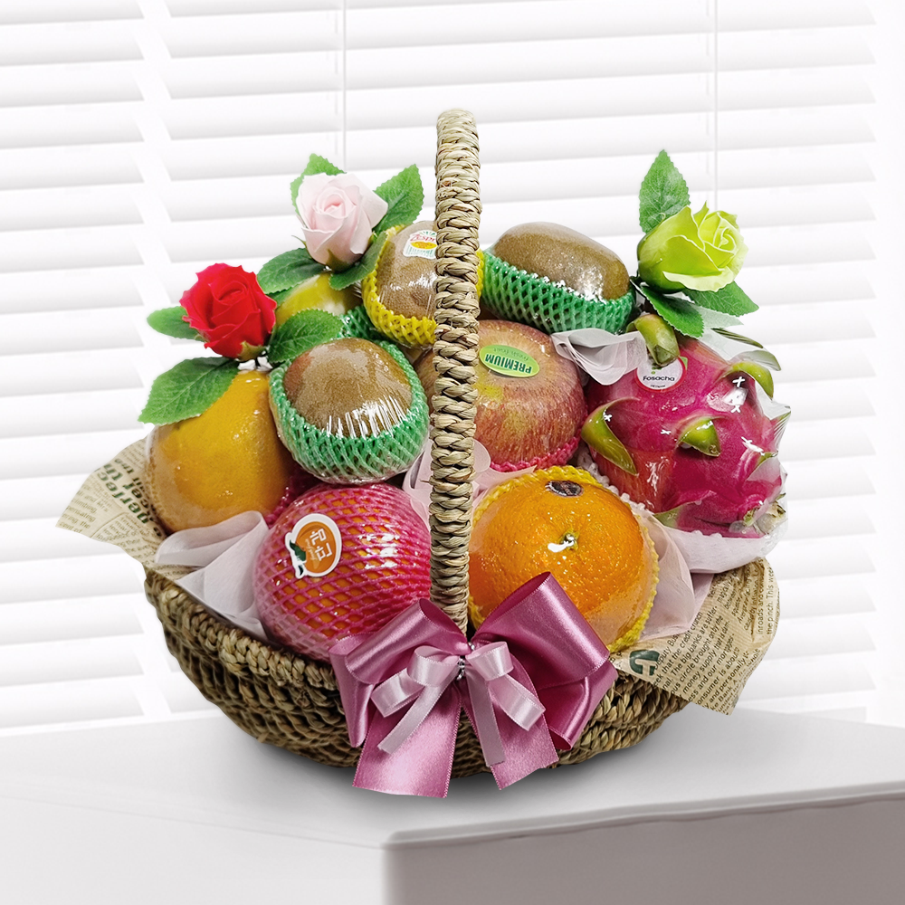 수도권배송 (과일바구니 q-0005) 상견례 병문안 출산 승진 축하 예단 추수감사절 과일선물 80,000원