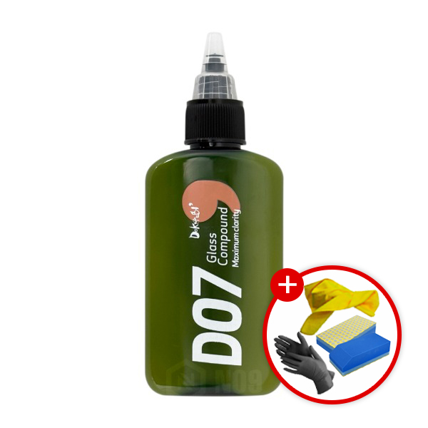 도깨비 D07 유막제거제 신형 100ml + 듀플렉스 글래스 컴파운드 패드 + 막타올 + 니트릴 장갑 색상랜덤 증정, 1개 19,550원