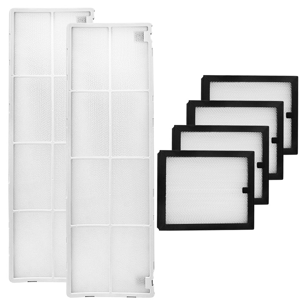 필터포유 LG 휘센 2in1 듀얼 스마트 스탠드형 에어컨 초미세 미니 호환필터 4p + 초미세 플러스 호환필터 2p 세트, 단일상품, 1세트 46,940원