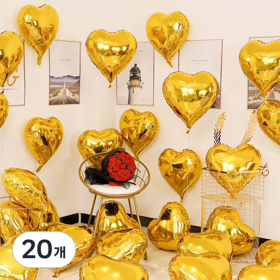 미소로운 파티 풍선 하트 45.72cm 16,900원