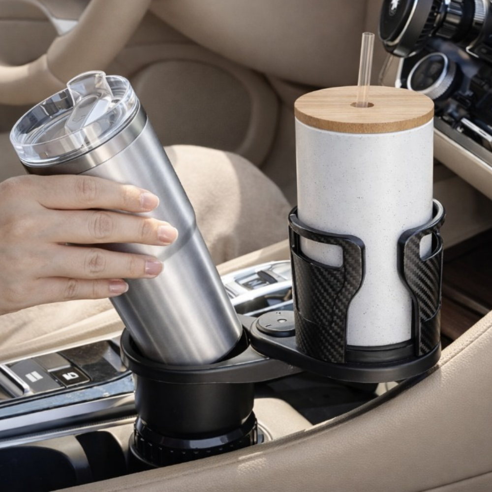 레브온 2in1 차량용 컵홀더 회전 확장형 텀블러 거치대 6,920원