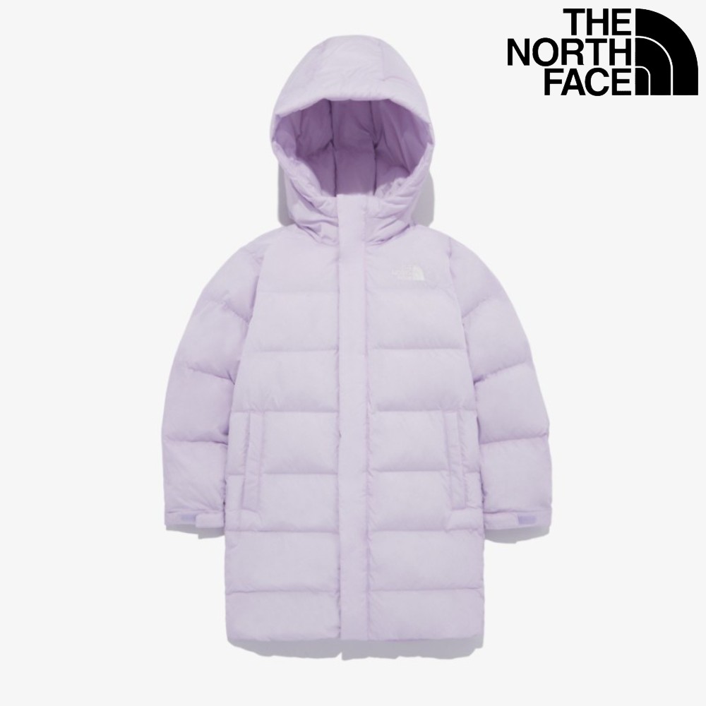[백화점출발]노스페이스 키즈 패딩 롱코트 뉴퍼피 타입 NJ3NQ50 겨울보온 193,600원