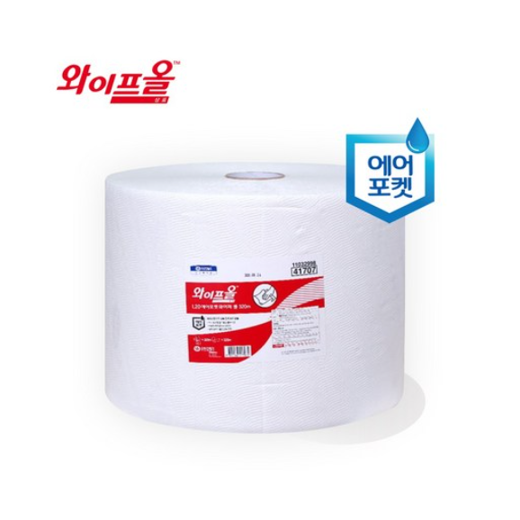 킴테크 와이프올 L20 에어포켓 와이퍼 롤 320m 41707, 화이트, 4개 213,000원