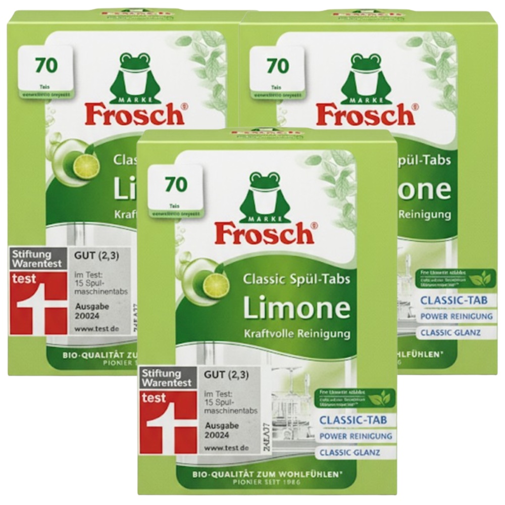 프로쉬 클래식 식기세척기 세제 그린레몬 타블렛 15g 70개입 1.05kg, 15g, 3개 120,300원