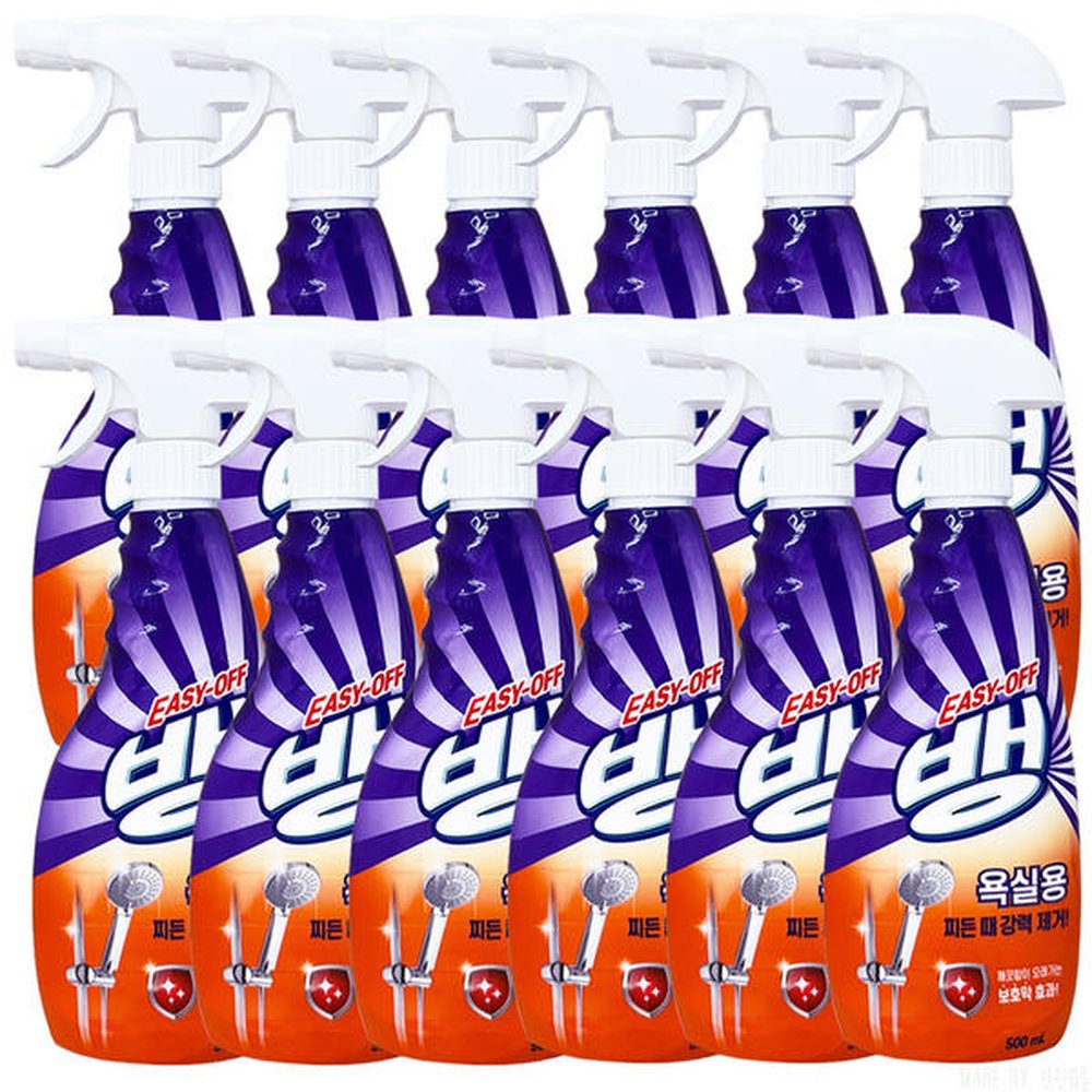 이지오프뱅 욕실용 강력 세정제 본품 500ml 12개 96,250원