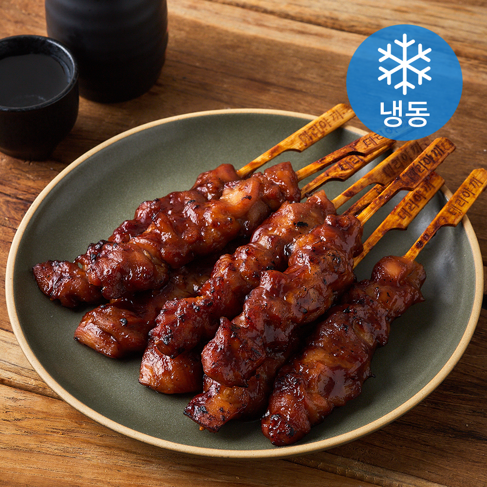 [로켓프레시] 숯불직화구이 데리야끼 닭꼬치 10개입 (냉동) 9,320원
