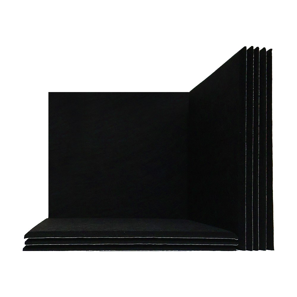 EV.ONE홈테리어 소음 감소 차음재 흡음재 접착형 차음시트 방음재 소리 차단 흡음판, 12개, 블랙 26,400원