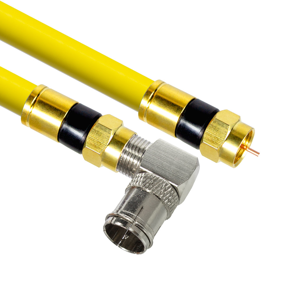마하링크 국산 골드 고급형 RF 안테나 옐로우 5C 꺾임 동축 수제작 케이블 5M, MLZ-GRLY050(5m) 18,250원