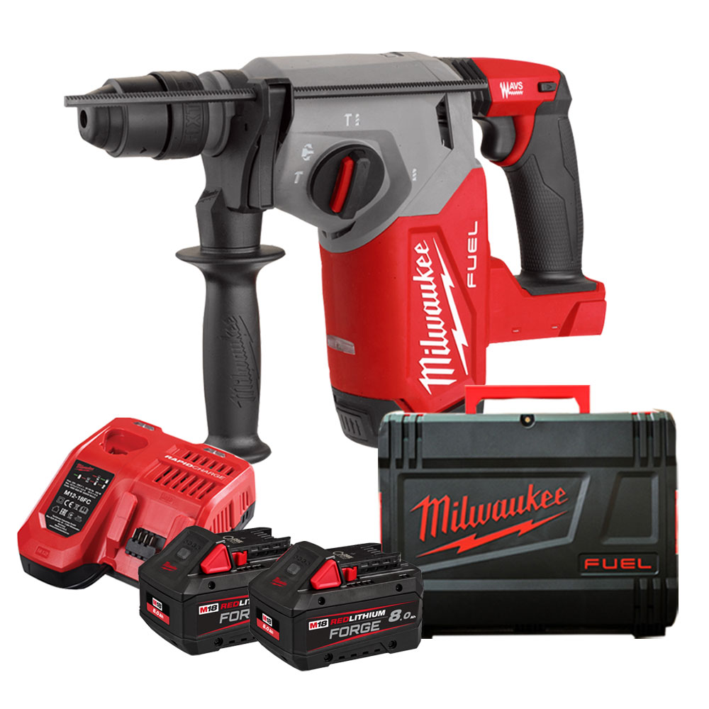 밀워키 M18 FHX-802X 충전 로터리 해머드릴 18V 8.0Ah 고출력 포지 배터리 1개 세트 763,280원