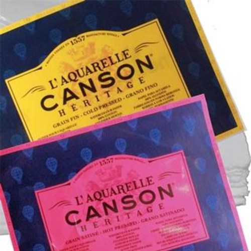 캔손 헤리티지 300g 수채화종이 낱장팩 5,700원