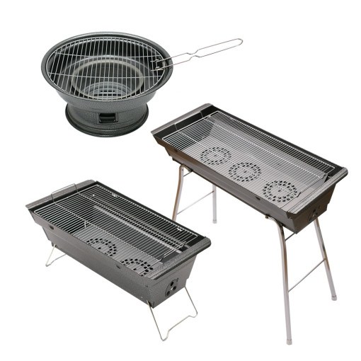 접이식 야외용 캠핑화로 숯불그릴 화로 BBQ 석쇠 펜션 38,000원