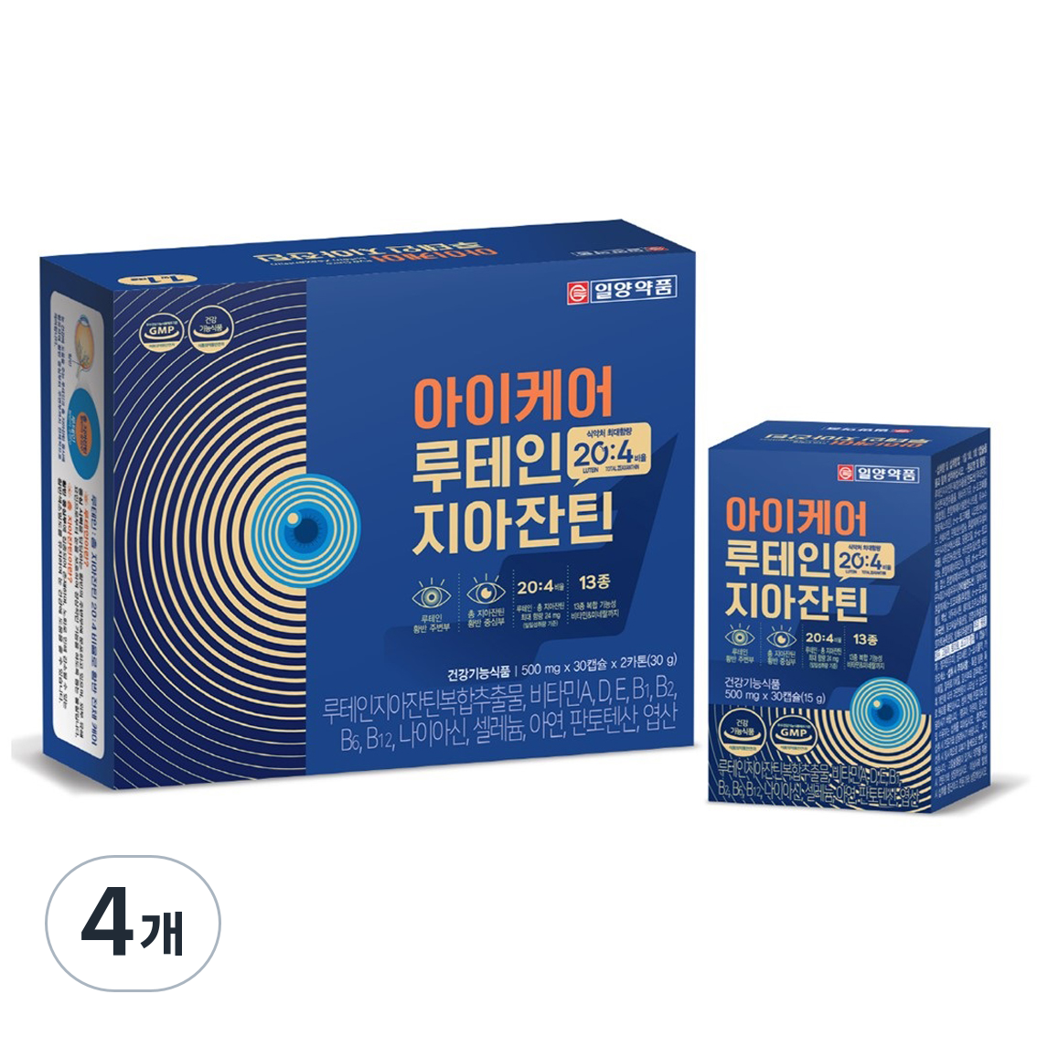 일양약품 아이케어 루테인지아잔틴 15g, 4개, 30정 67,600원