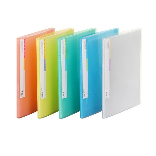 펜코리아(디오피스) 문화산업 20P 투명 PP클리어화일 투,청,적,노,녹 F429-7 클리어파일 1,800원