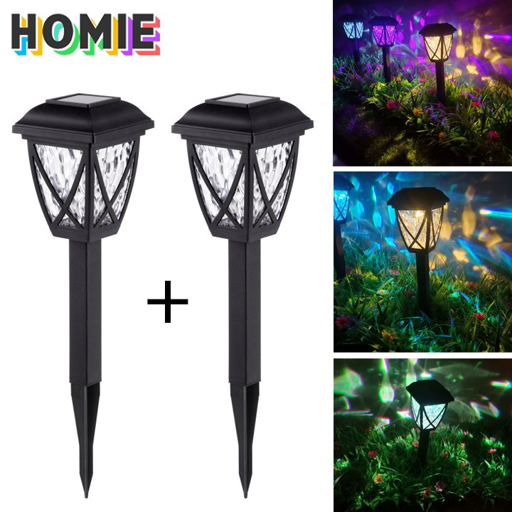 HOMIE 태양광 LED 색상조절 정원등야외 잔디인 테 리어 조명등 18,080원