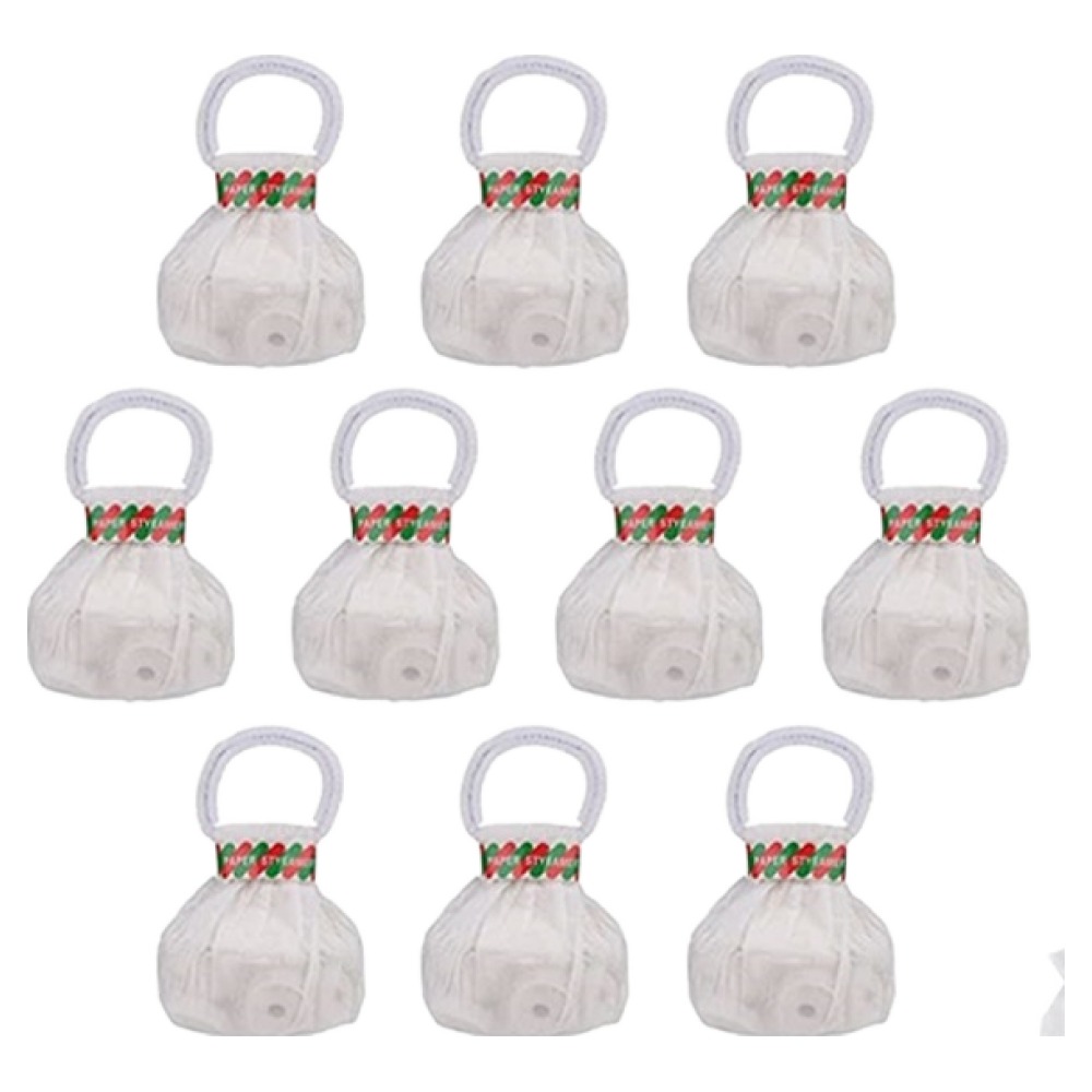 코히모 안전한 파티 줄폭죽 5W0382, 10개, 화이트 8,900원