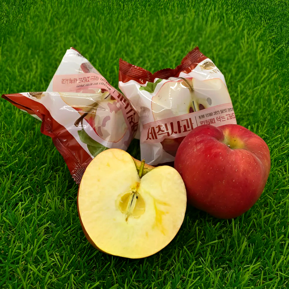[가정용] 껍질째 먹는 세척사과 (개별포장 고당도) 과일몽 34,790원