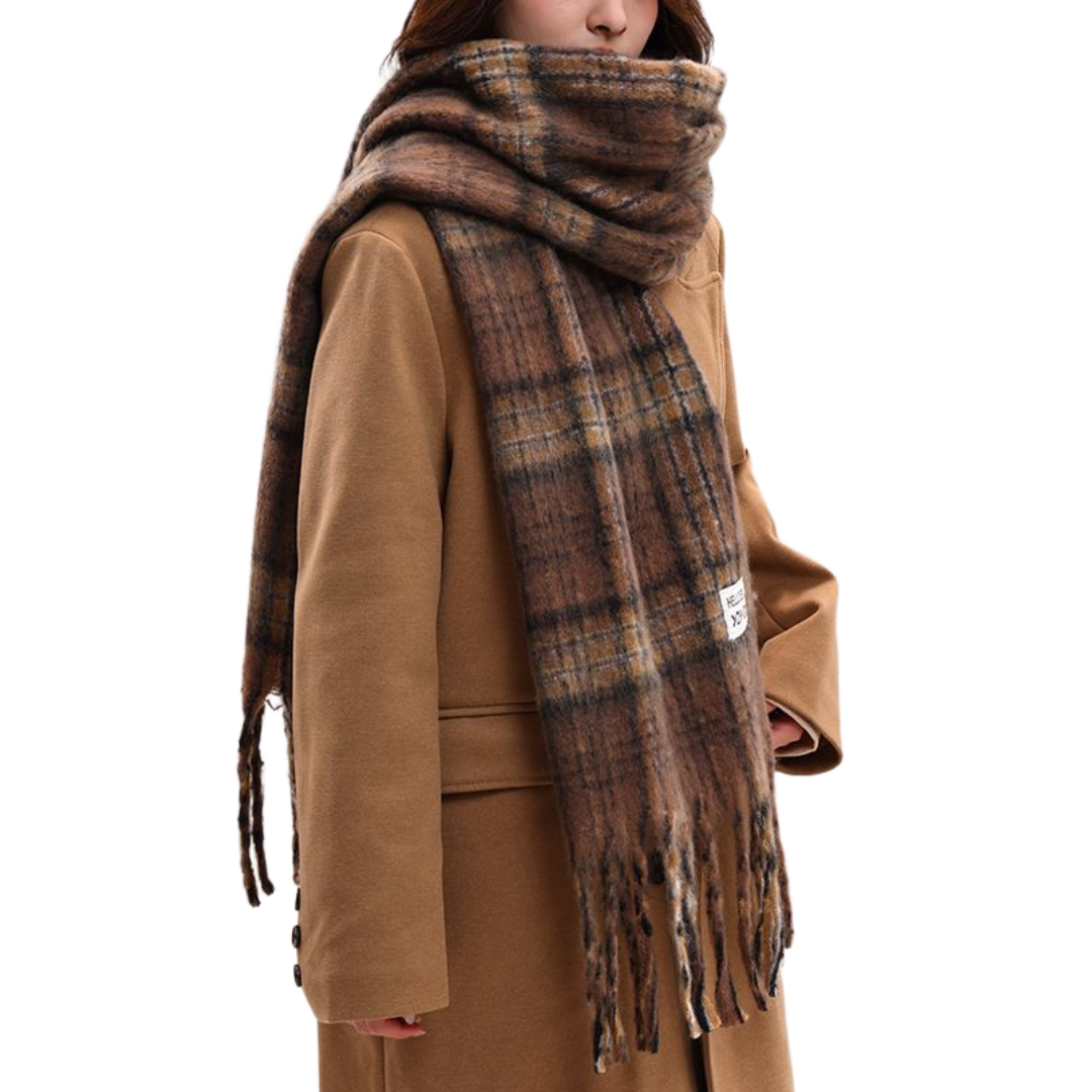 커넥트홈 여성 체크무늬 목도리 겨울 머플러 13,900원