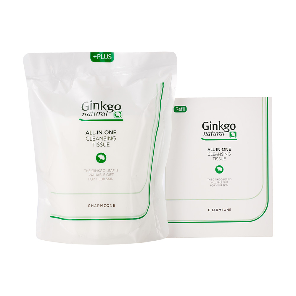참존 징코 내츄럴 올인원 클렌징 티슈 리필 20,500원