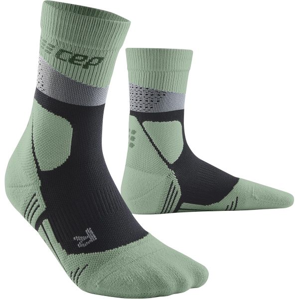 CEP 남성용 크루 하이킹양말 미드컷 중목양말 맥스쿠션 메리노울 아웃도어 트레일 압박양말 기능성양말 90,190원