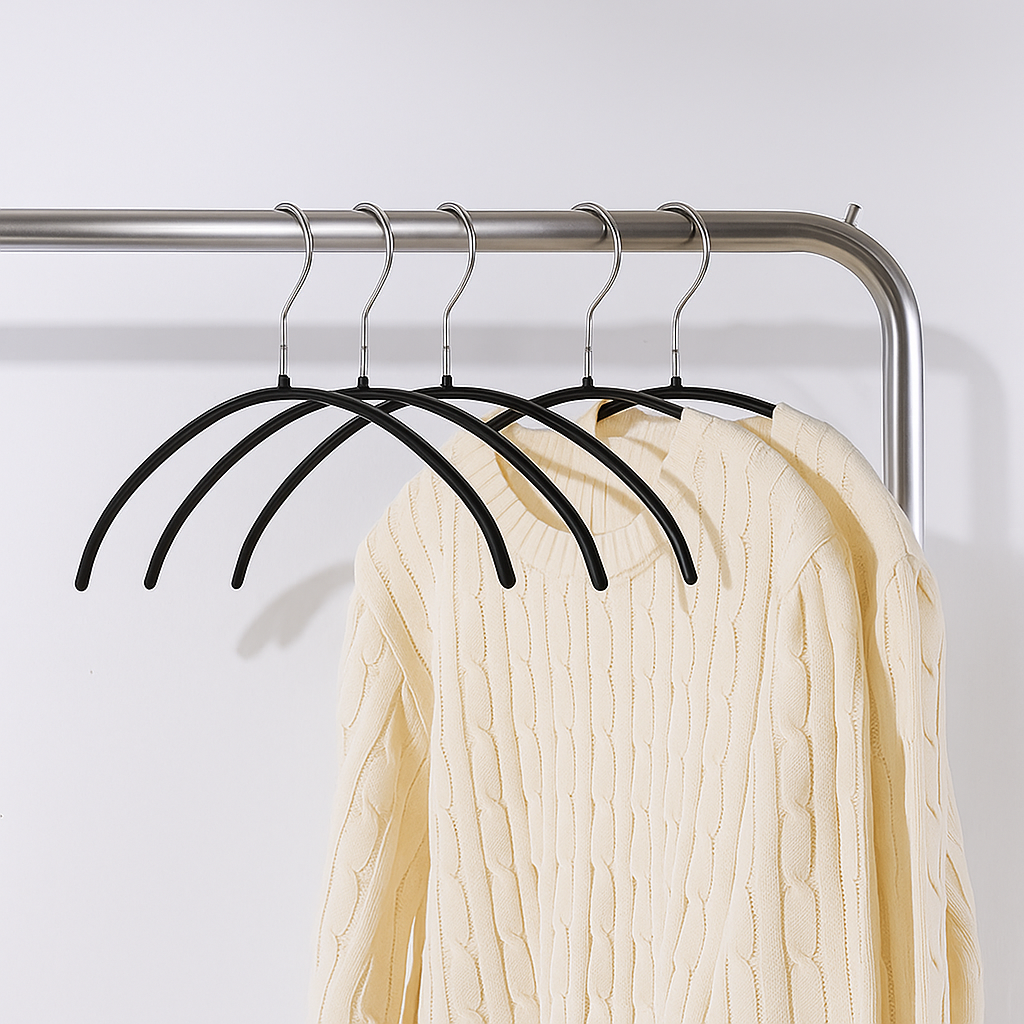 베스트하임 제넥스 논슬립 회전형 라운드 옷걸이, 블랙, 10개 12,900원