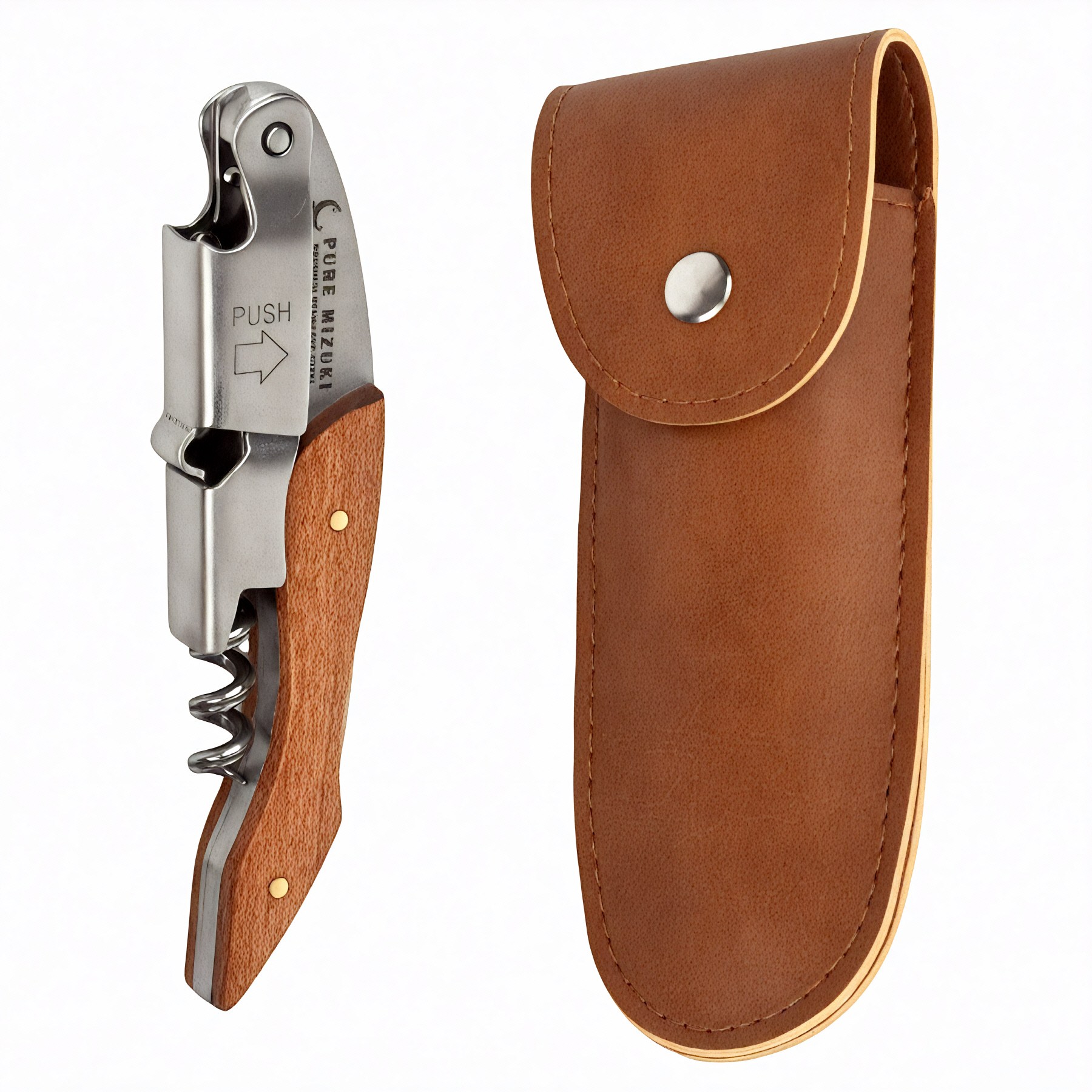 퓨어미즈키 프리미엄 소믈리에 와인오프너 + 가죽케이스 7,590원