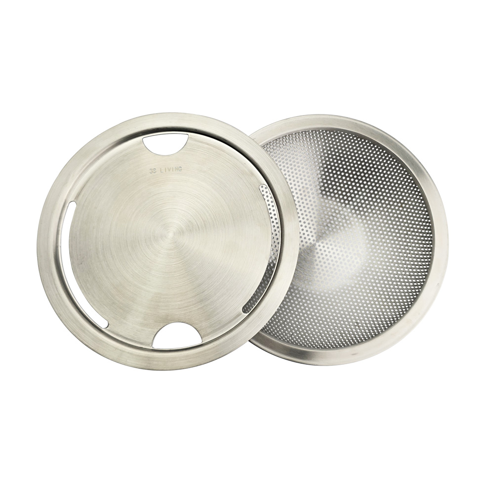 3S리빙 올스텐 304 싱크대거름망 세트(배수구망+커버) 8,850원