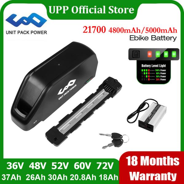 전기자전거 배터리팩 대용량형 커버방수형 원래 21700 EBike 배터리 48V 52V 25Ah 24Ah 60V 72V 36V 20Ah 전기 자전거 Bateria 2000W 150 1,111,900원