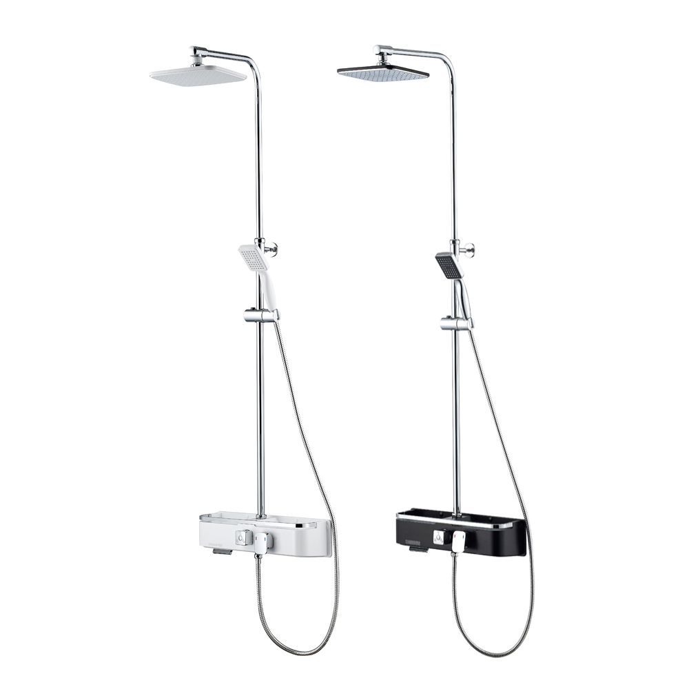 바스럽 국산 무타공 선반형 해바라기 샤워기 [기존 타공 사용 가능] 71,250원