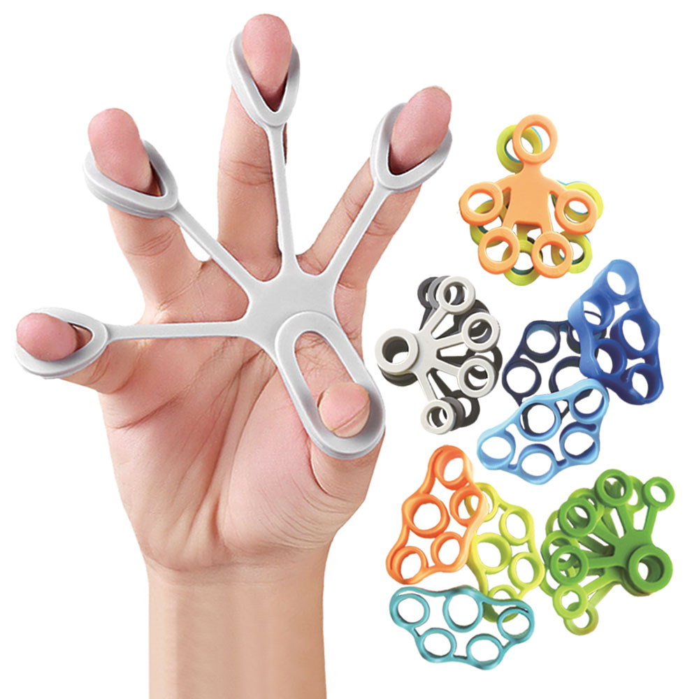 VOLAR 실리콘 손가락 재활 악력기, 옅은회색, 1개 4,910원