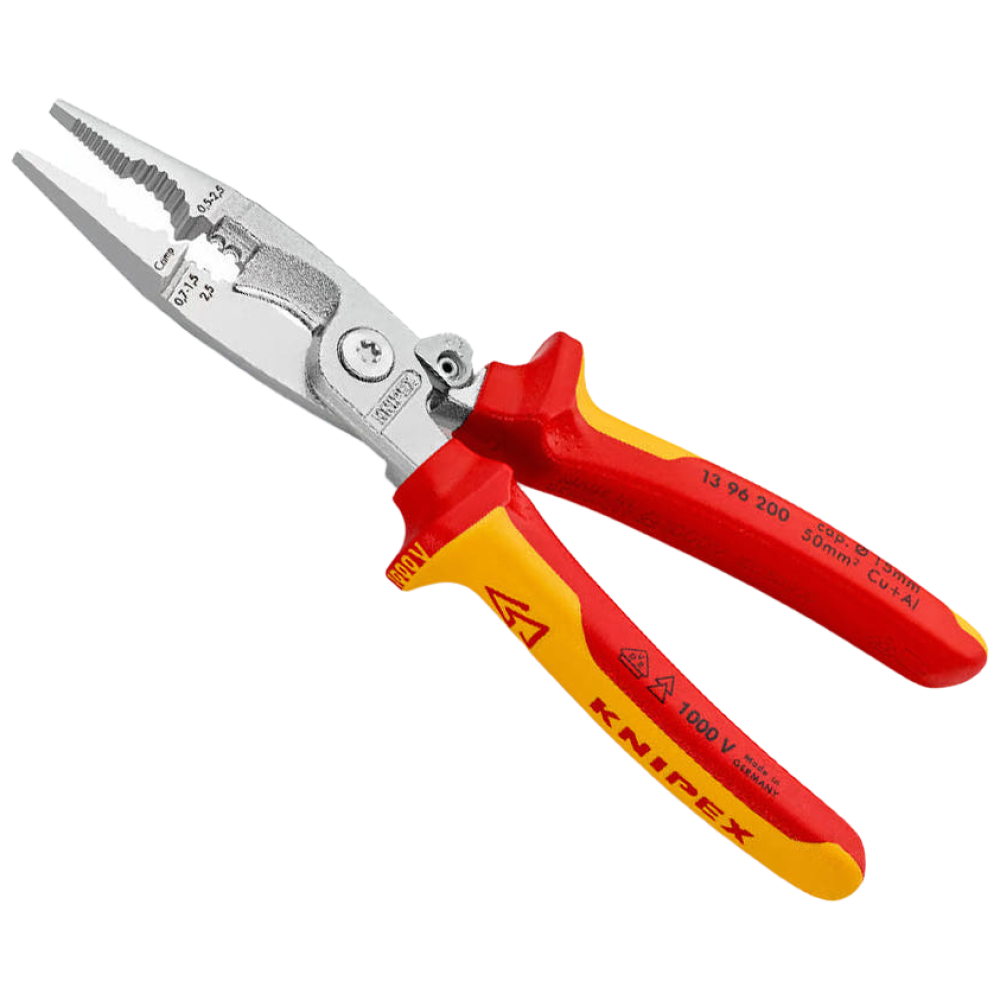 KNIPEX 크니펙스 플라이어(만능,절연) 13 96 200SB, 1개 107,400원