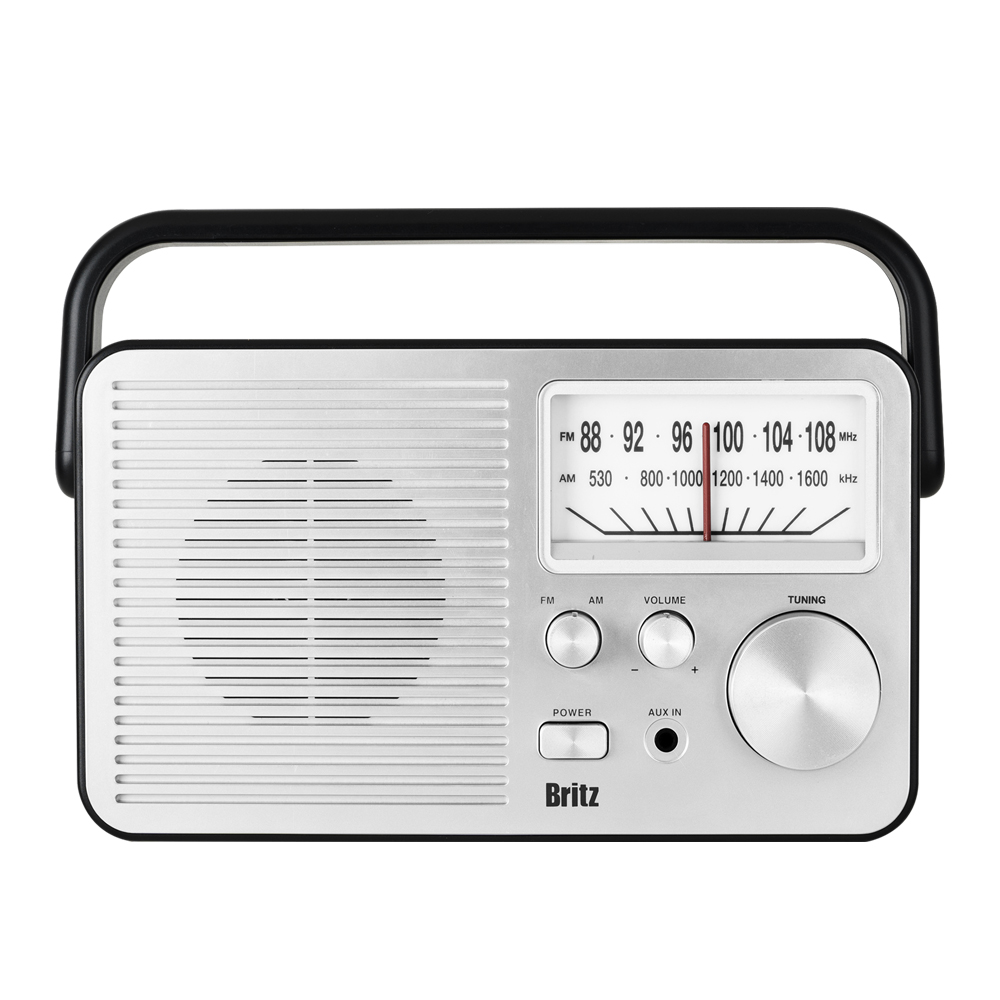 브리츠 레트로 아날로그 휴대용 FM AM 라디오 46,900원