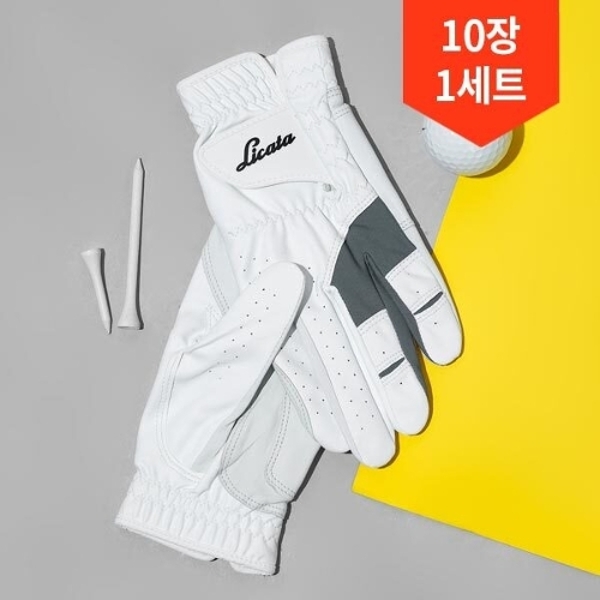 리카타 10장 1세트 솔로스텔라 반양피 골프장갑 C26308 기능성 가성비 장갑 68,900원