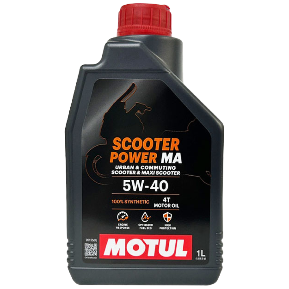 MOTUL 모튤 SCOOTER POWER 스쿠터 파워 MA 5W-40 1L, 1개, 1L 21,340원