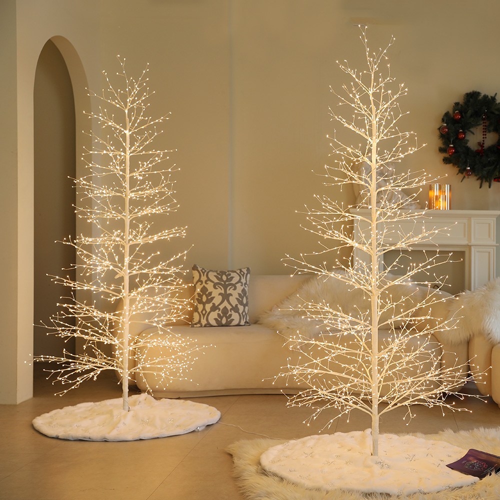 크리스마스 프리미엄 자작나무 지네전구 전구 LED 트리 239,000원