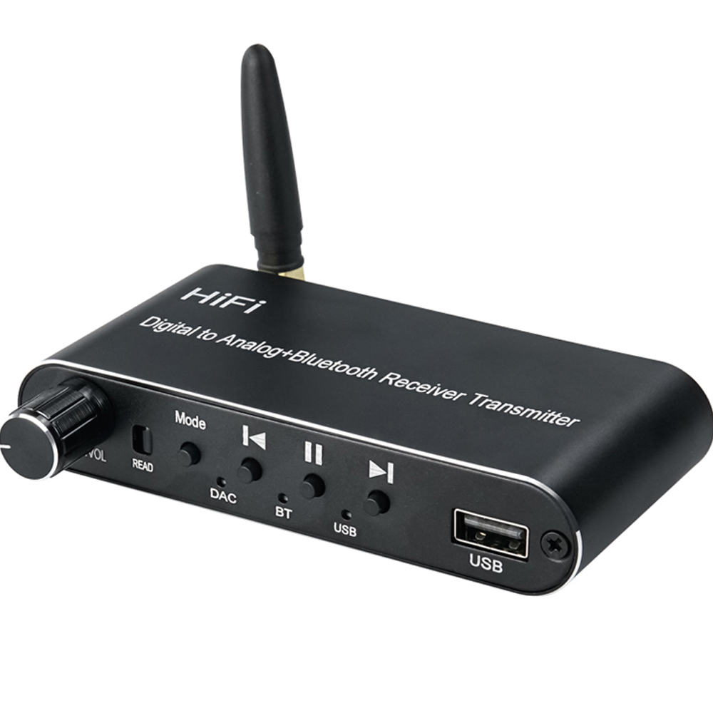 컴스 Hi-Fi 오디오광 to 아날로그 블루투스 5.1 송수신 멀티 컨버터 DAC 42,500원